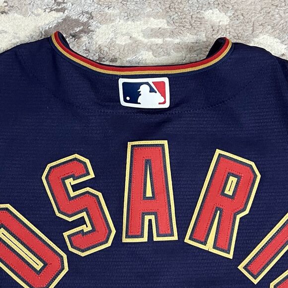 Minnesota Twins Eddie Rosario #20 Jersey Mens Small Blue Majestic Cool Base - Picture 9 of 11